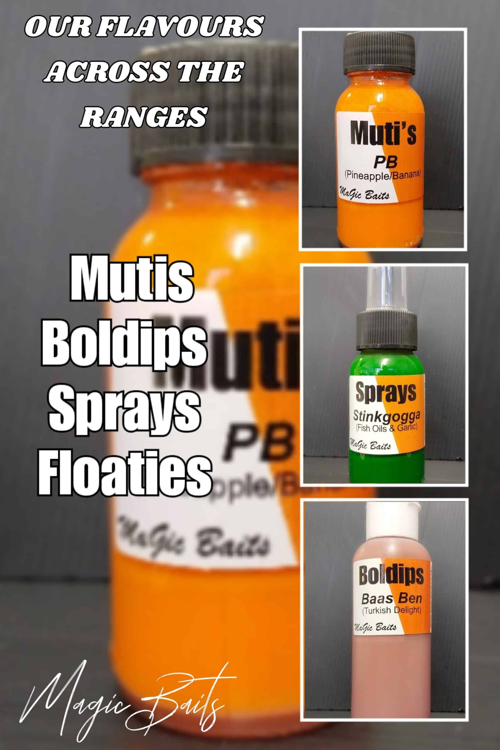 Our Flavours across Ranges