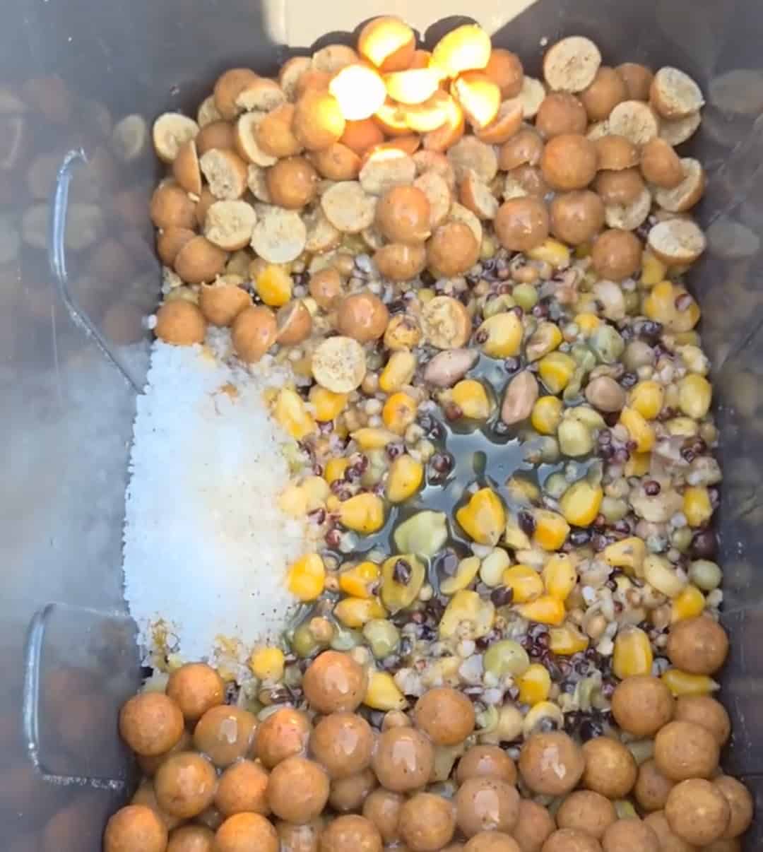 Achieve a double goal by adding HNV to particles